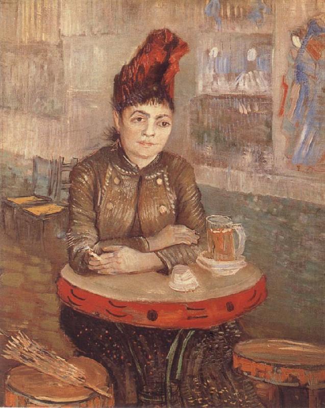 Vincent Van Gogh Agostina Segatori in the cafe you Tambourin china oil painting image